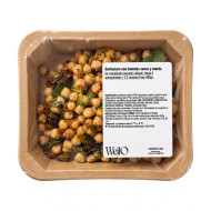 Garbanzos con tomate seco y menta plato preparado 400gr Weilo