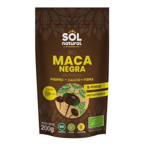 Maca Negra 200gr Sol Natural ECO
