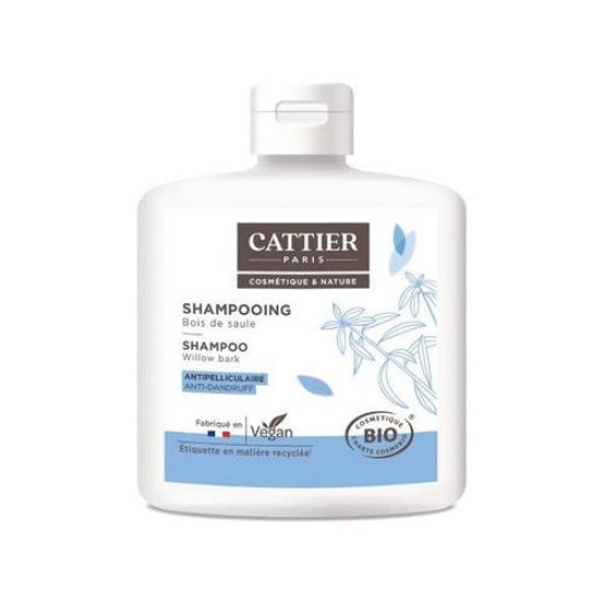 Champú anticaspa corteza de sauce ecológico 250 ml Cattier