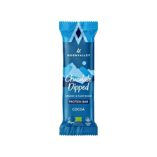 Barrita Proteica Chocolate y Cacao Ecológica 50 g Moonvalley
