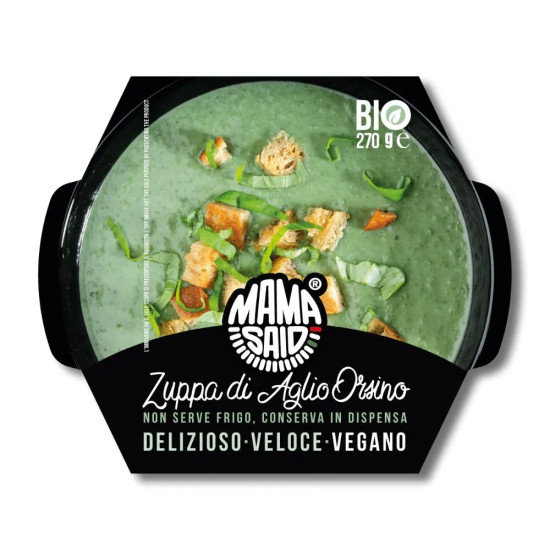 Sopa de ajo Vega Ecológica, plato preparado 270gr MamaSaid