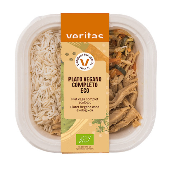 Organic complete vegan dish, ready-made dish 250gr Veritas