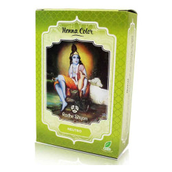 Henna Neutro Tratamiento Capilar sin Color en Polvo 100 g Radhe Shyam