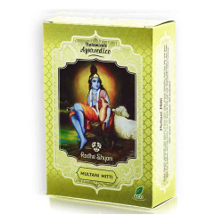Multani Mitti Arcilla Ayurvédica en Polvo para Cabello y Piel 100 g Radhe Shyam
