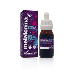 Melatonina 100% Pura en Gotas 50 ml Soria Natural