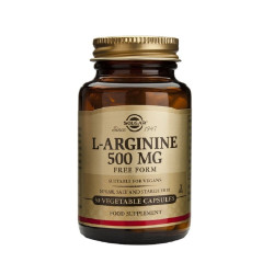 L-Arginina 500 mg 50 cápsulas vegetales Solgar