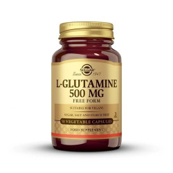 L-Glutamina 500 mg 50 cápsulas vegetales Solgar