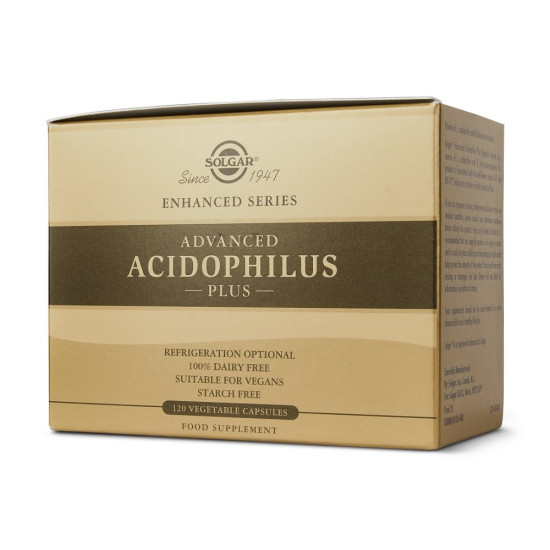 40+ Acidophilus Avanzado probiòtic 5 soques 120 càpsules vegetals Solgar