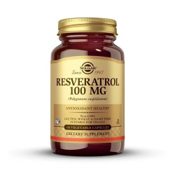 Resveratrol 100 mg de Polygonum Cuspidatum 60 cápsulas vegetales Solgar