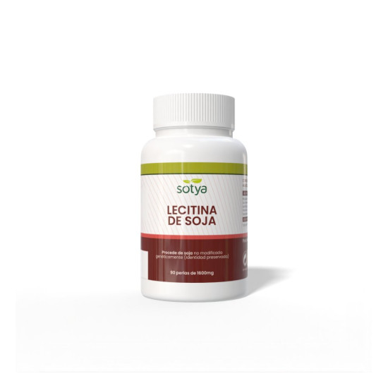 Lecitina de Soja No Transgénica 1600 mg 90 perlas Sotya