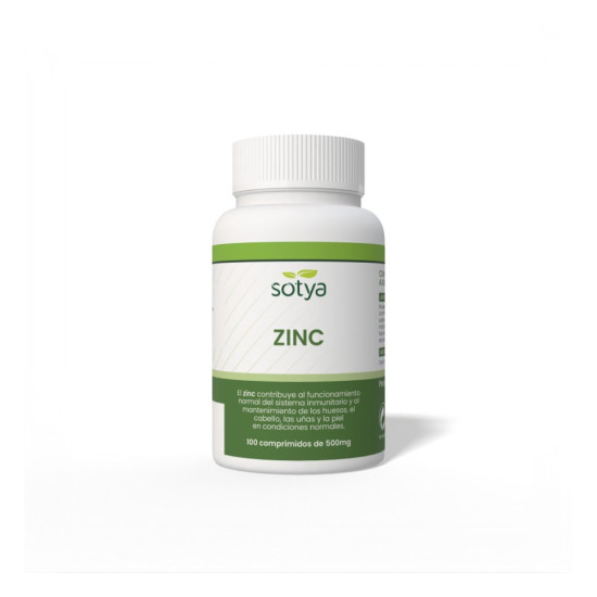 Zinc Gluconat 500 mg 100 comprimits Sotya