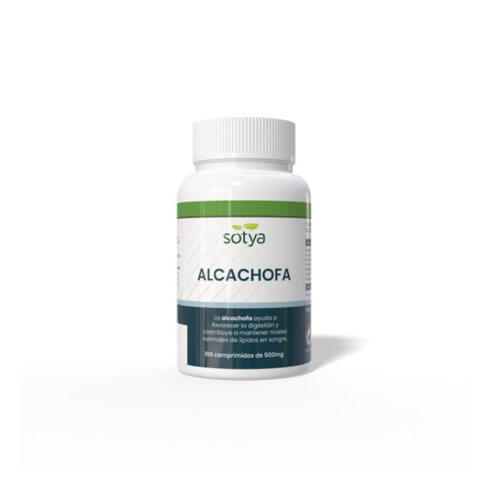 Artichaut 100 comprimés de 500 mg Sotya