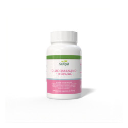 Glucomanano de Konjac 120 cápsulas vegetales de 760 mg Sotya