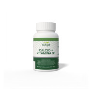 Calcium + Vitamine D3 avec Magnésium 100 comprimés à croquer Sotya