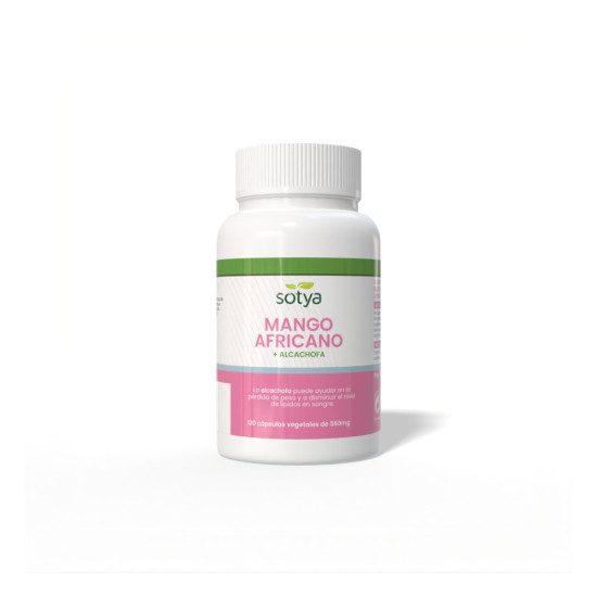African Mango and Artichoke 120 vegetable capsules of 560 mg Sotya