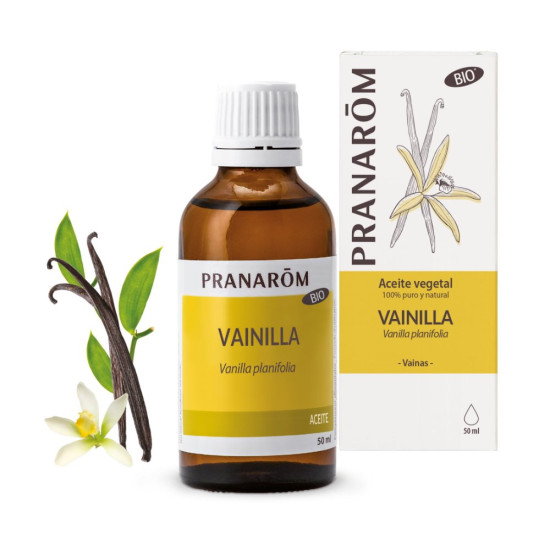 Aceite de Masaje de Vainilla Bourbon Ecológico 50 ml Pranarom