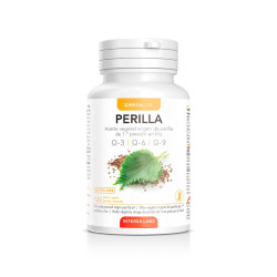 Aceite Vegetal Virgen de Perilla Omega-3 120 perlas Intersa