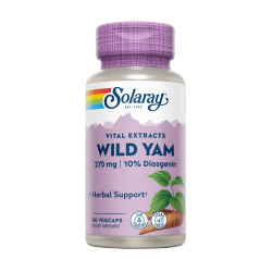 Wild Yam Ñame Silvestre 275 mg 60 cápsulas vegetales Solaray