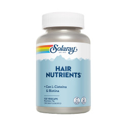 Hair Nutrients Vitamines et Minéraux pour les Cheveux 120 gélules Solaray
