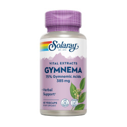 Gymnema sylvestre 385 mg 60 cápsulas vegetales Solaray