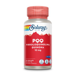 PQQ Pirroloquinolina Quinona 10 mg 30 cápsulas vegetales Solaray