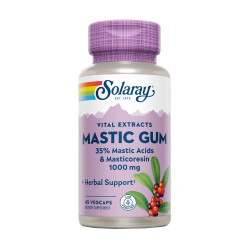 Mastic Gum Lentisco 500 mg 45 cápsulas vegetales Solaray