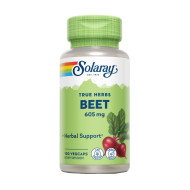 Beetroot (Beet Root) 605 mg 100 vegetable capsules Solaray