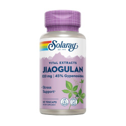 Jiaogulan Gynostemma pentaphyllum 410 mg 60 gélules végétales Solaray