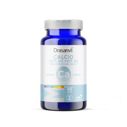 Mineral Calcium avec Vitamine D3 et Vitamine K2 90 comprimés Drasanvi