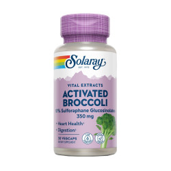 Activated Broccoli Extracto de Semilla de Brócoli Sulforafano 30 cápsulas Solaray