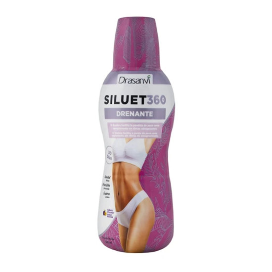 Siluet 360º Drenante with Juniper, Birch and Orthosiphon 600 ml Drasanvi