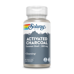 Activated Coconut Charcoal 90 veg capsules Solaray