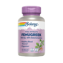 Fenogreco Fenugreek 350 mg 90 cápsulas vegetales Solaray