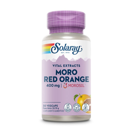 Taronja Sanguina Morosil 400 mg 30 càpsules vegetals Solaray