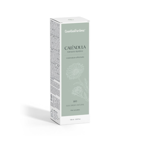 Organic Calendula Oil Lipid Extract 100 ml Esential Aroms