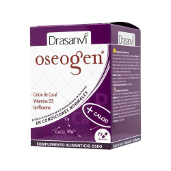 Oseogen Bone Food Calcium, Ipriflavone and Vitamin D 72 capsules Drasanvi