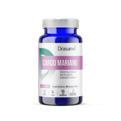Milk Thistle Extract 80% Silymarin 30 capsules Nutrabásicos Drasanvi