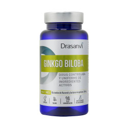 Ginkgo Biloba Nutrabásicos Extracto Estandarizado 30 cápsulas vegetales Drasanvi