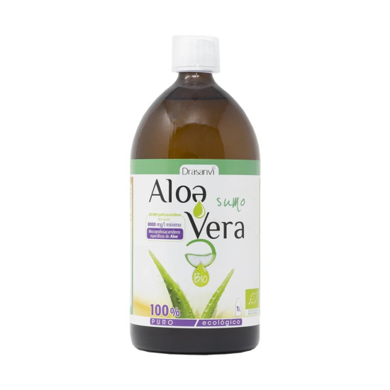 Suc d'Àloe Vera Bio amb Polpa 1 l Drasanvi