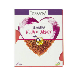 Levadura Roja de Arroz 2,9 mg Monacolina K con Coenzima Q10 30 cápsulas Drasanvi