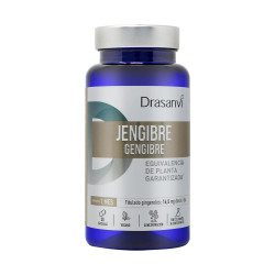 Jengibre Extracto 5% Gingeroles 30 cápsulas Nutrabásicos Drasanvi