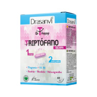 Bilayer Tryptophan with Magnesium, Saffron, Rhodiola and Ashwagandha 60 tablets Drasanvi