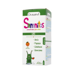Sananitos LBC Xàrop Infantil amb Anís, Papaia, Carabassa i Genciana 150 ml Drasanvi