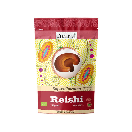 Organic Reishi Powder Superfoods 100 g Drasanvi