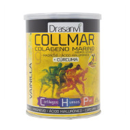 Collmar Magnesium and Turmeric Marine Collagen with Hyaluronic Acid Vanilla Flavour 300 g Drasanvi