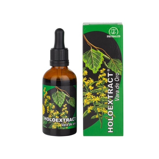 Holoextract Verge d'Or au Bouleau et Pissenlit en Gouttes 50 ml Equisalud