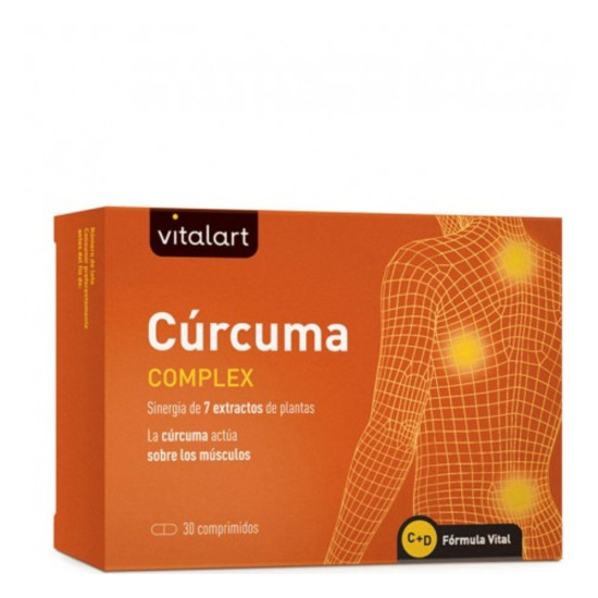 Cúrcuma Complex amb Harpagòfit, Boswèl·lia i Pebre Negre 30 comprimits Vitalart