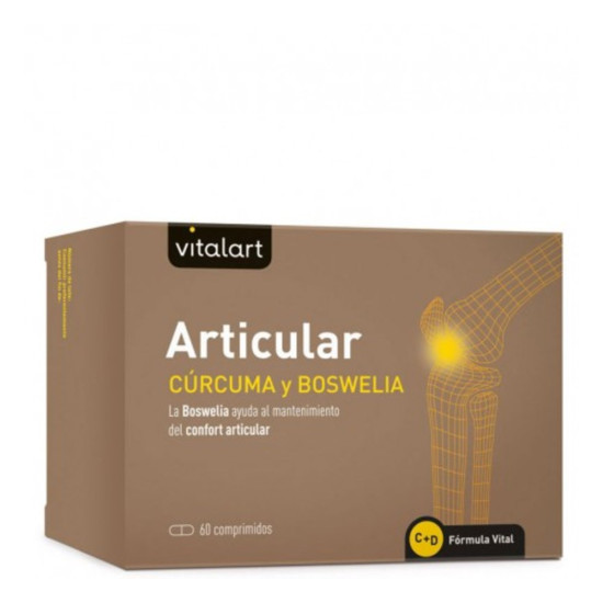 Articular Glucosamine, Chondroitin and Turmeric 60 tablets Vitalart