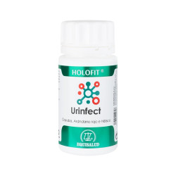 Holofit Urinfect Gayuba, Arándano Rojo e Hibisco 50 cápsulas Equisalud