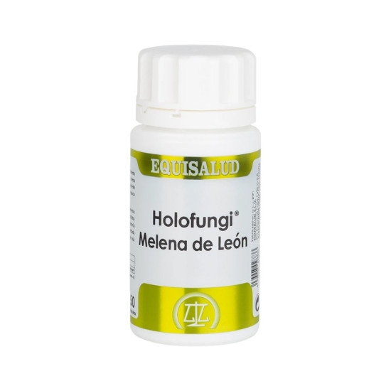 Holofungi Melena de León Lion's Mane Hericium erinaceus with Vitamin C 50 capsules Equisalud
